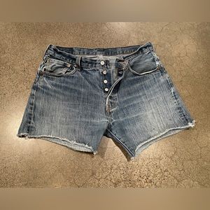 Levi 501s Cutoffs 36W